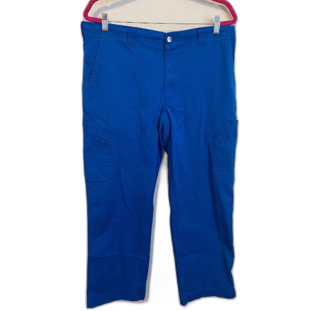 Carhartt 𝅺 Cargo Women's Blue Scrub Bottoms​​​ Short L